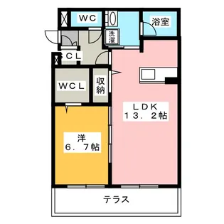 Neun Glanz【1階】の間取り