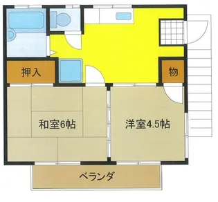 エクセル141【2階】の間取り