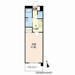 ROUND PURE 21【3階】の間取り