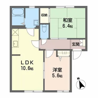 ドリームハウス【1階】の間取り
