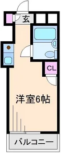 スカイコート綱島【5階】の間取り