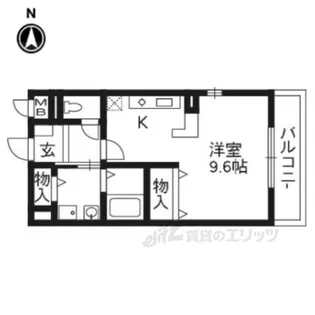 ベル・ブローテ【1階】の間取り