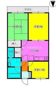 プレミール千代田【1階】の間取り