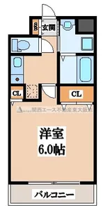 グッドライフ岩田【2階】の間取り