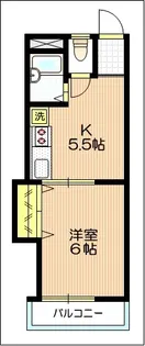 ガーデンハイツ志村【1階】の間取り