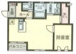 ポプラ倶楽部23【2階】の間取り