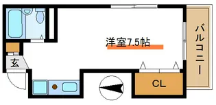 ウィング両国【2階】の間取り