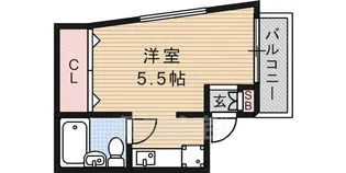 グリーン本山【1階】の間取り