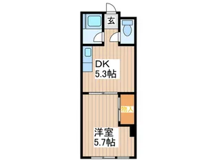 三田鈴木ビル【4階】の間取り