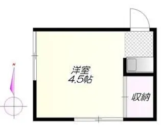 樟川荘【2階】の間取り