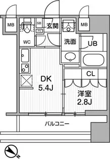 nido SUGAMO【8階】の間取り