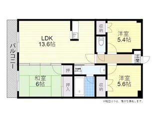 鶴羽ビル【11階】の間取り