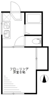 メゾン・ド・フローラル【2階】の間取り