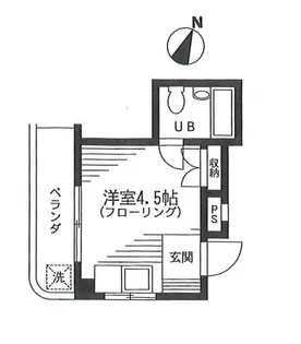 コーポアンドウ【3階】の間取り