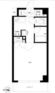 ルーブル高田馬場参番館【2階】の間取り