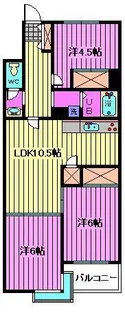 アゼリア・コート【4階】の間取り