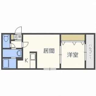 シャイニングライブIII【3階】の間取り