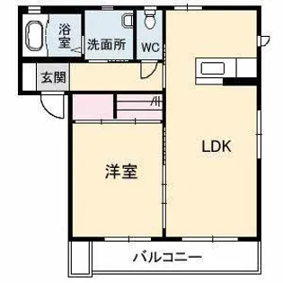 パレット【2階】の間取り