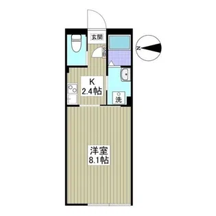SunGlanzいずみ中央【3階】の間取り