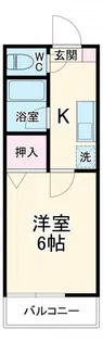ボナール・K【1階】の間取り