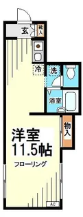 ビリィーメンハイム【2階】の間取り