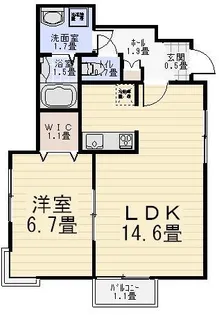 日比谷パティオ【1階】の間取り