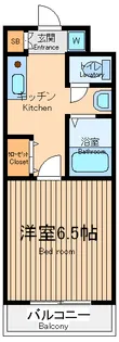スチューデントパーク府中【4階】の間取り