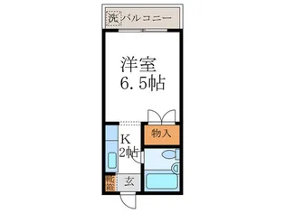 フォーレス鞍馬口【3階】の間取り