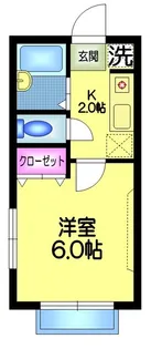 URBAN SQUARE【2階】の間取り
