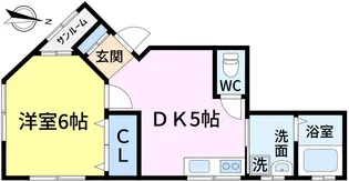 アンデスA【2階】の間取り