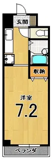 スクリーン51【4階】の間取り