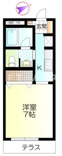 Y’Sテスタ大久保【1階】の間取り