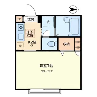 アーバンハイム【1階】の間取り