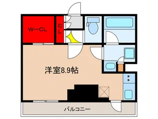 ALTERNA銀座【9階】の間取り
