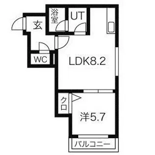rham北円山(ラーム)【4階】の間取り