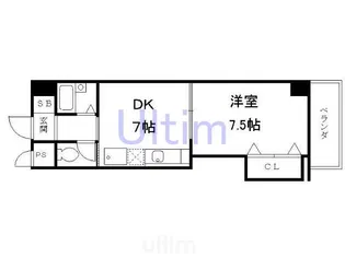 クレアール南【2階】の間取り