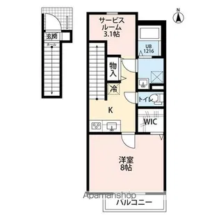 Dolce【2階】の間取り