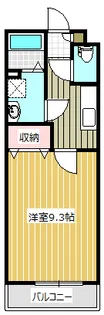 ヒルトップテラス【1階】の間取り