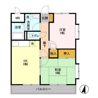 エミネンスMIYA【3階】の間取り
