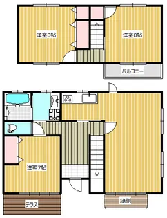 茨城県鹿嶋市大字宮中【一戸建】の間取り