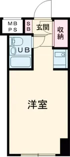 ハローレジデンス西葛西【1階】の間取り