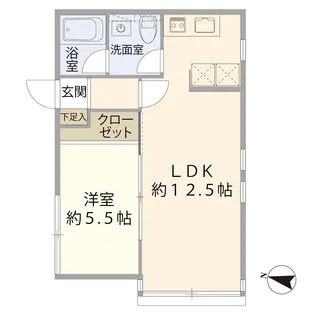 オリジナルシーン【1階】の間取り