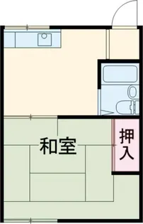 グリーンハイツ【2階】の間取り