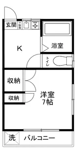 ウィズダムハウス【2階】の間取り