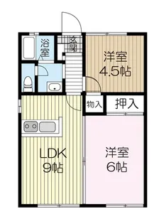 クレストコート1【2階】の間取り
