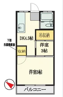 タマイハウス2号棟【2階】の間取り