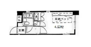 ステータスイン三川町【4階】の間取り
