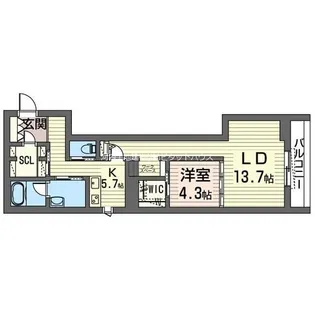 アレグリア【2階】の間取り