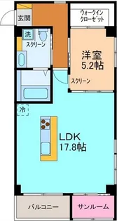 ロイヤルガーデン【1階】の間取り
