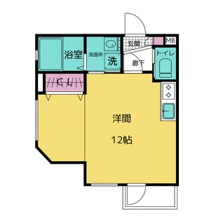 PARK栄【1階】の間取り